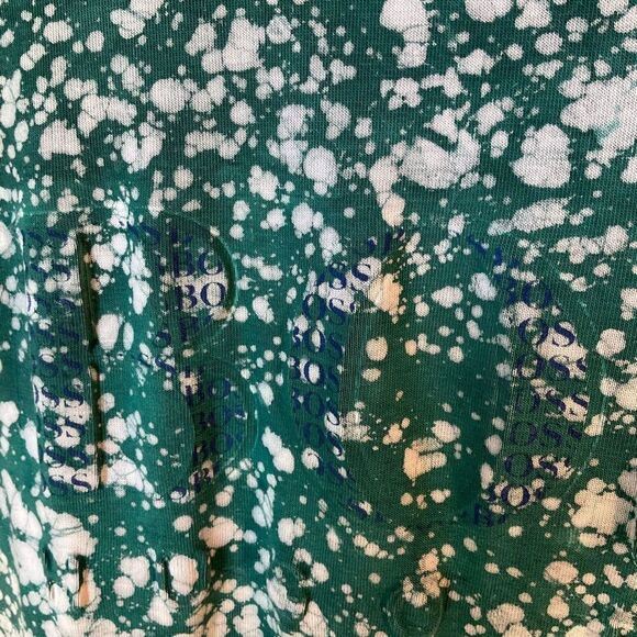 Hugo Boss Batik Reworked Maxi Dress, Size Small. Shades of Green - Picture 13 of 14